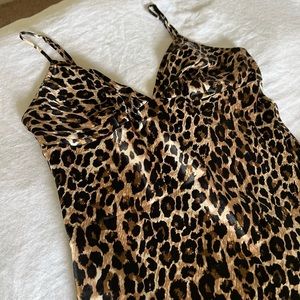 Victoria’s Secret Very Sexy Cheetah Slip Dress Size Small